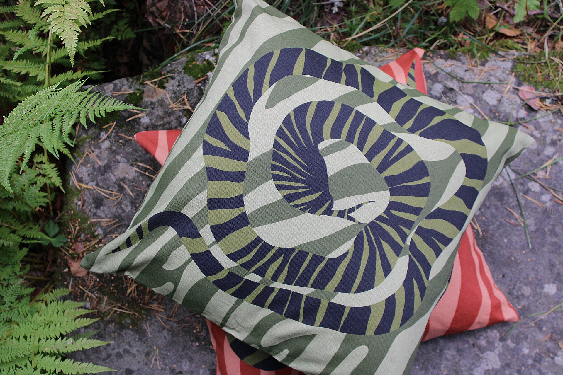 Snake Zebra Green