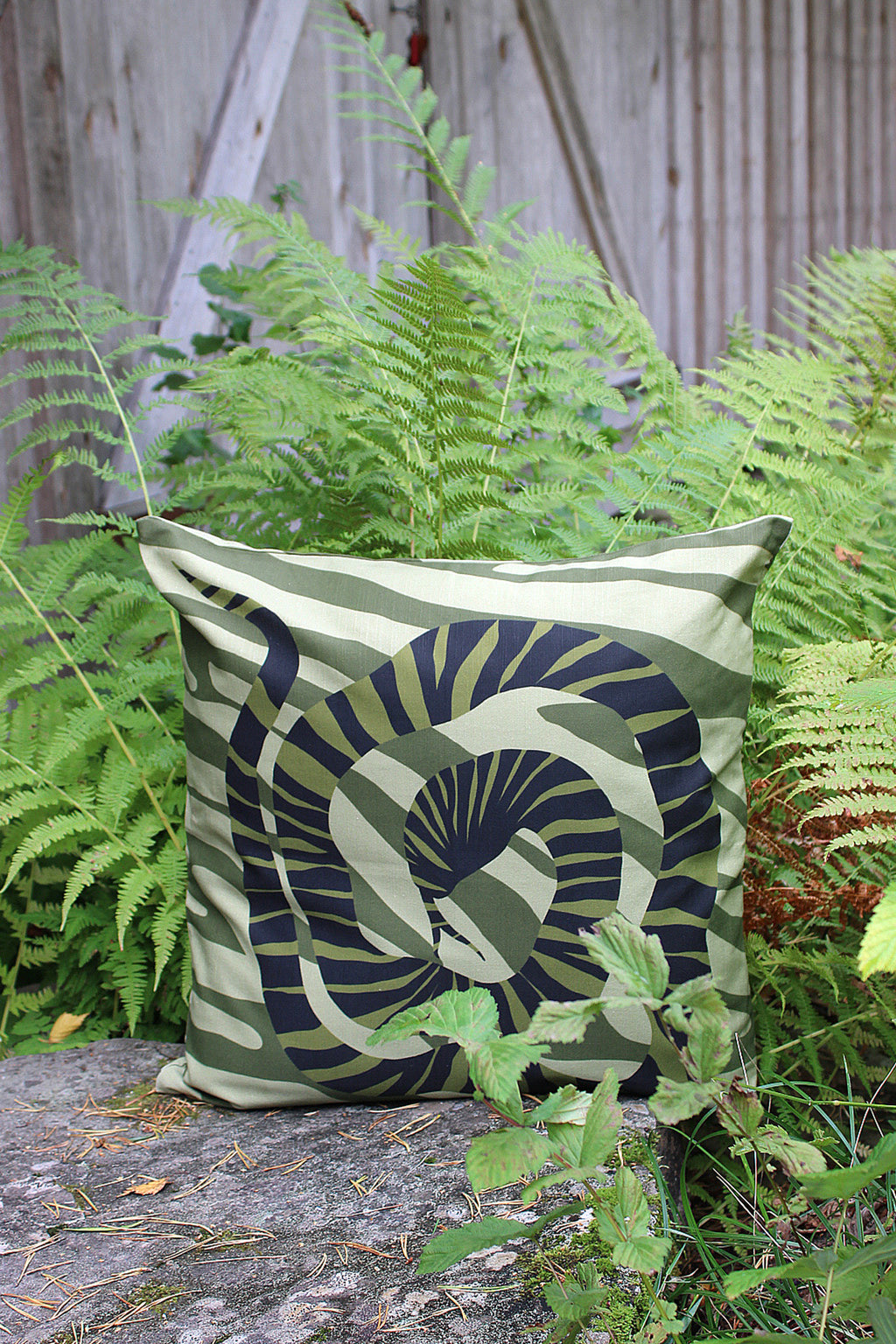 Snake Zebra Green